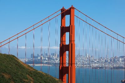 San Franciscos vartegn: Golden Gate Bridge