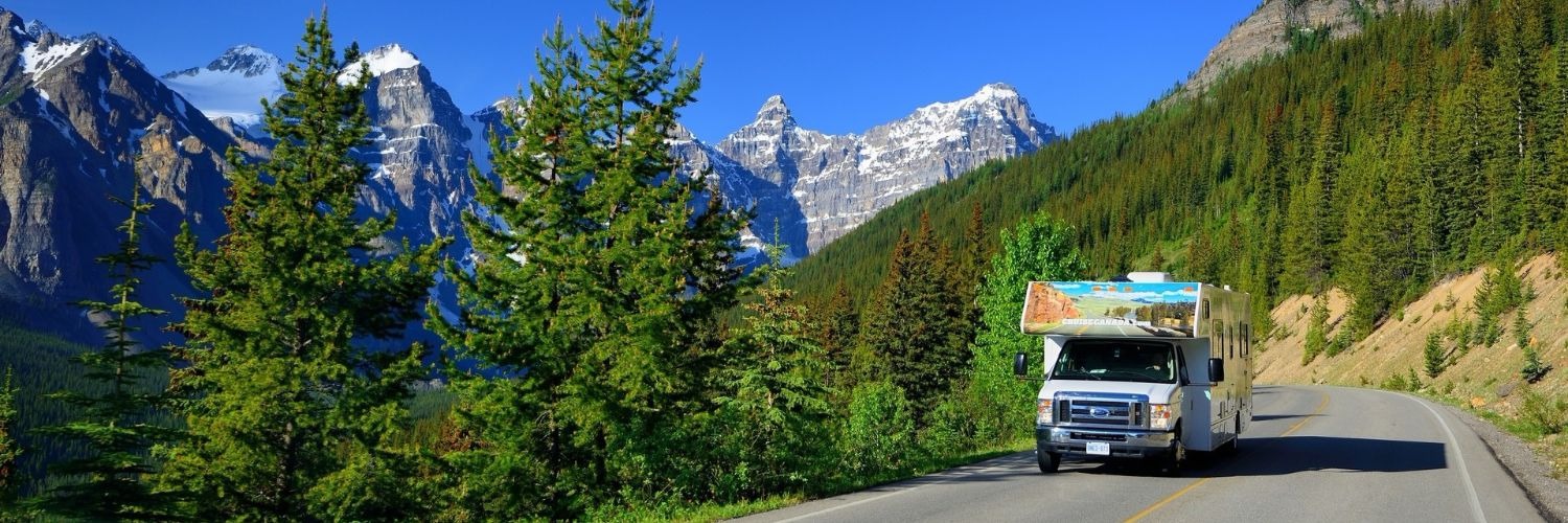 Cruise Canada banner Cruise Canada motorhome i canada