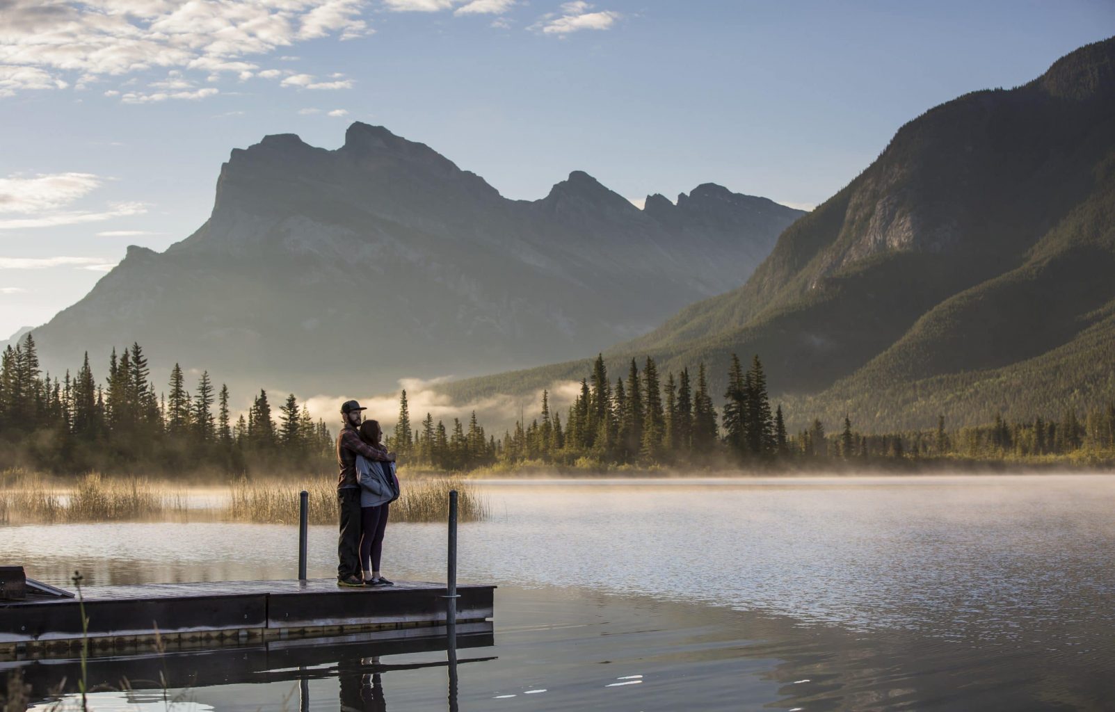 Smukke Lake Louise hvor det er muligt at leje kano