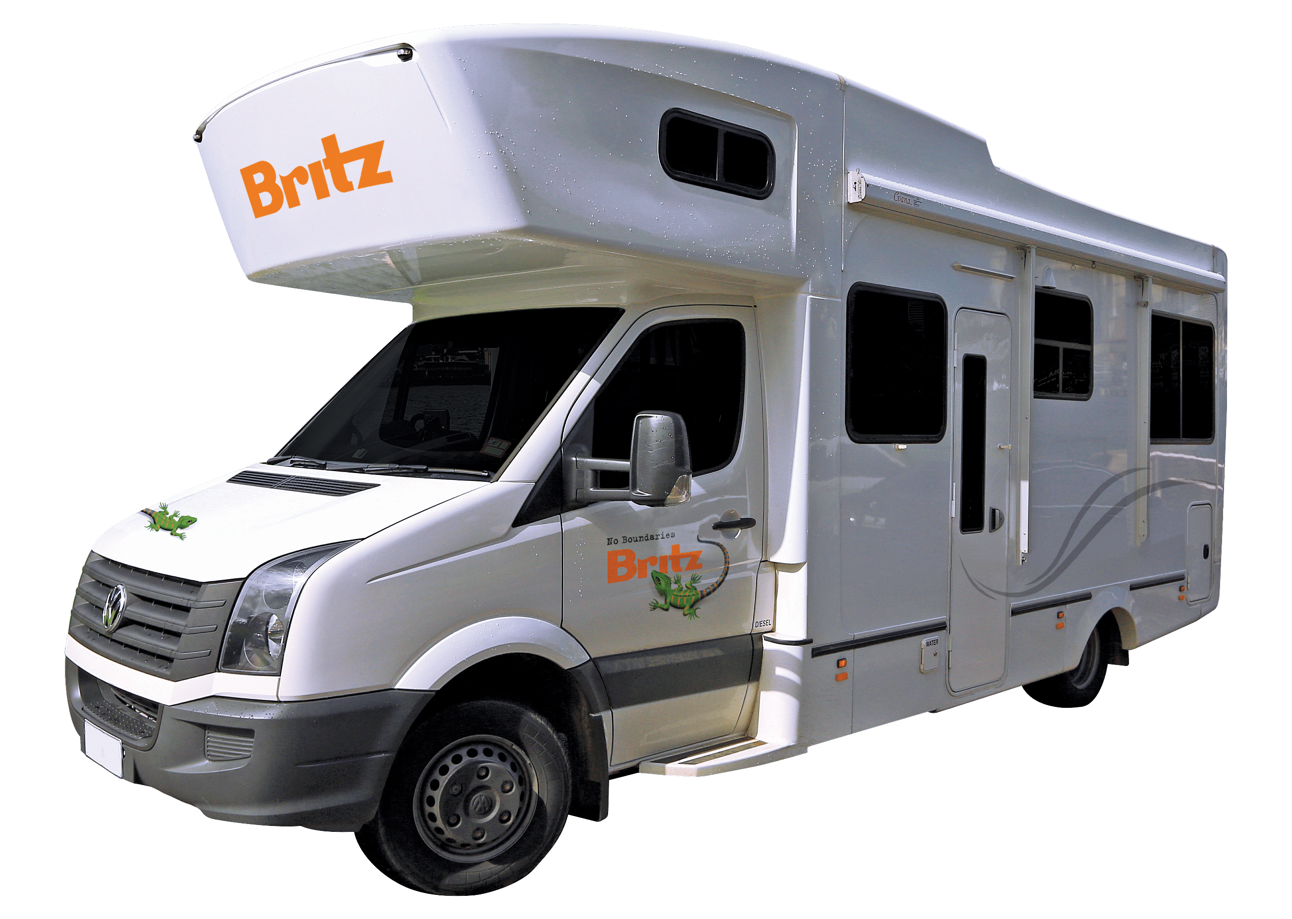 Frontier autocamper fra Britz
