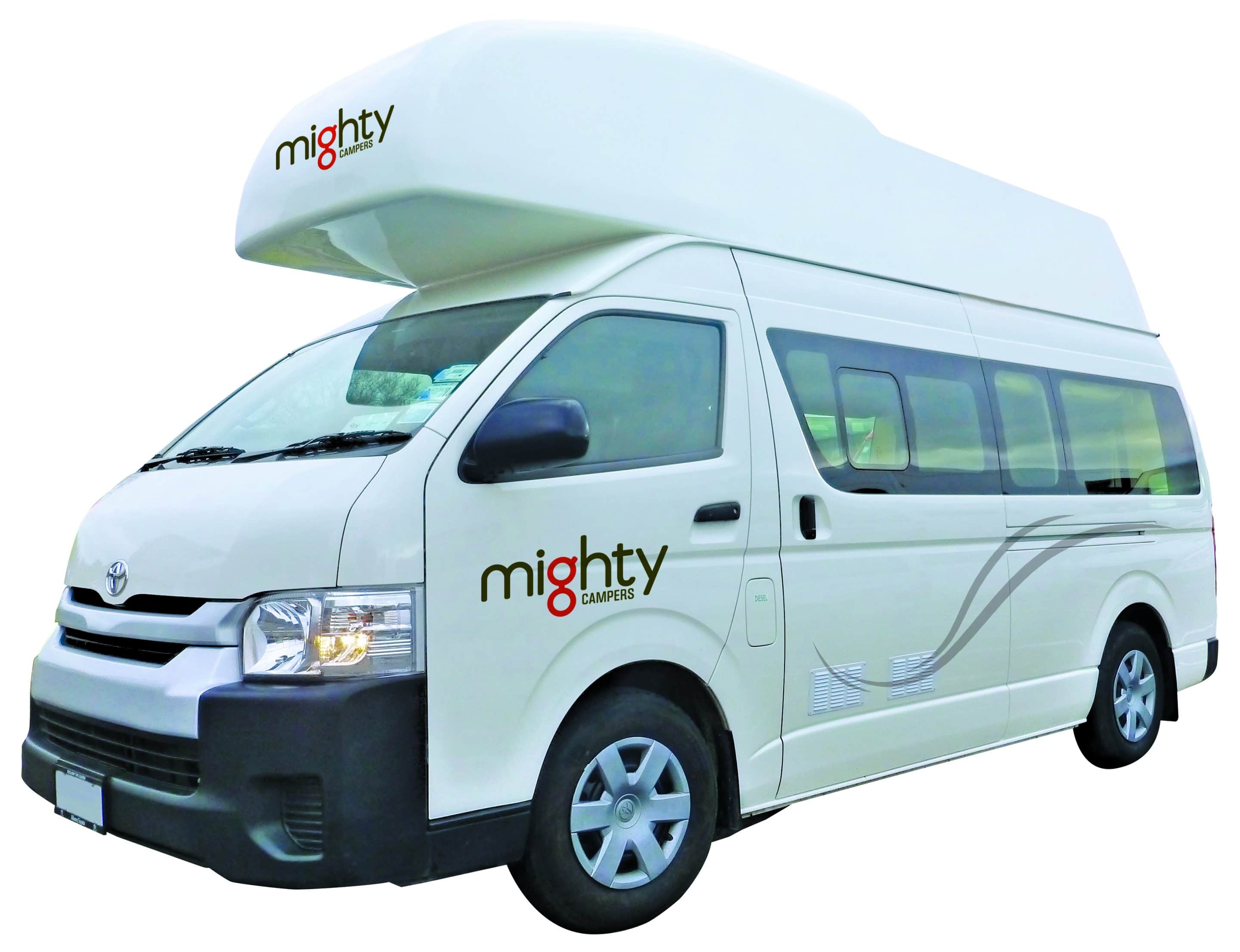 Double Up autocamper fra Mighty. Lej den her.