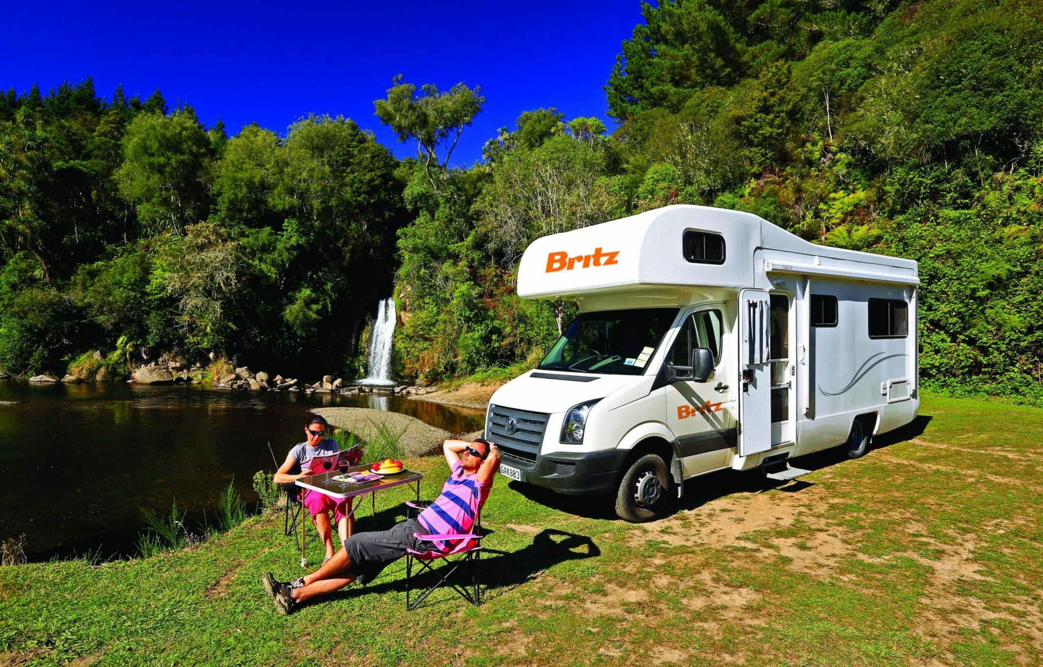 Britz autocamper i Australien