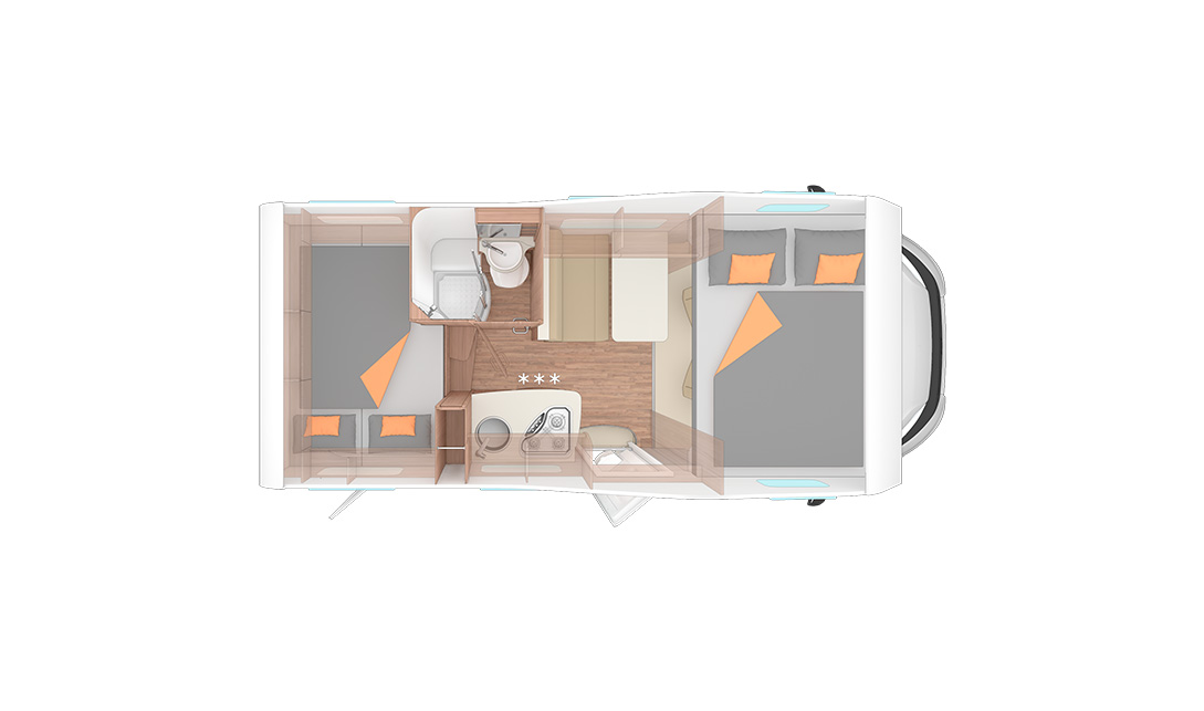 Family Traveller indretning