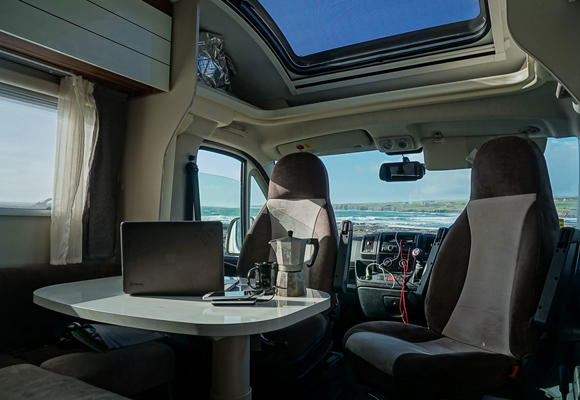 Irland autocamper view Autocamper Irland leje