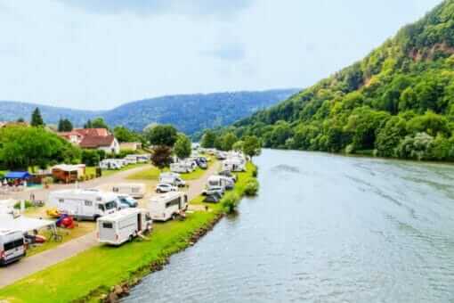 Autocamper Tyskland camping