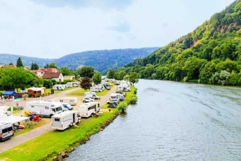 Autocamper Tyskland camping