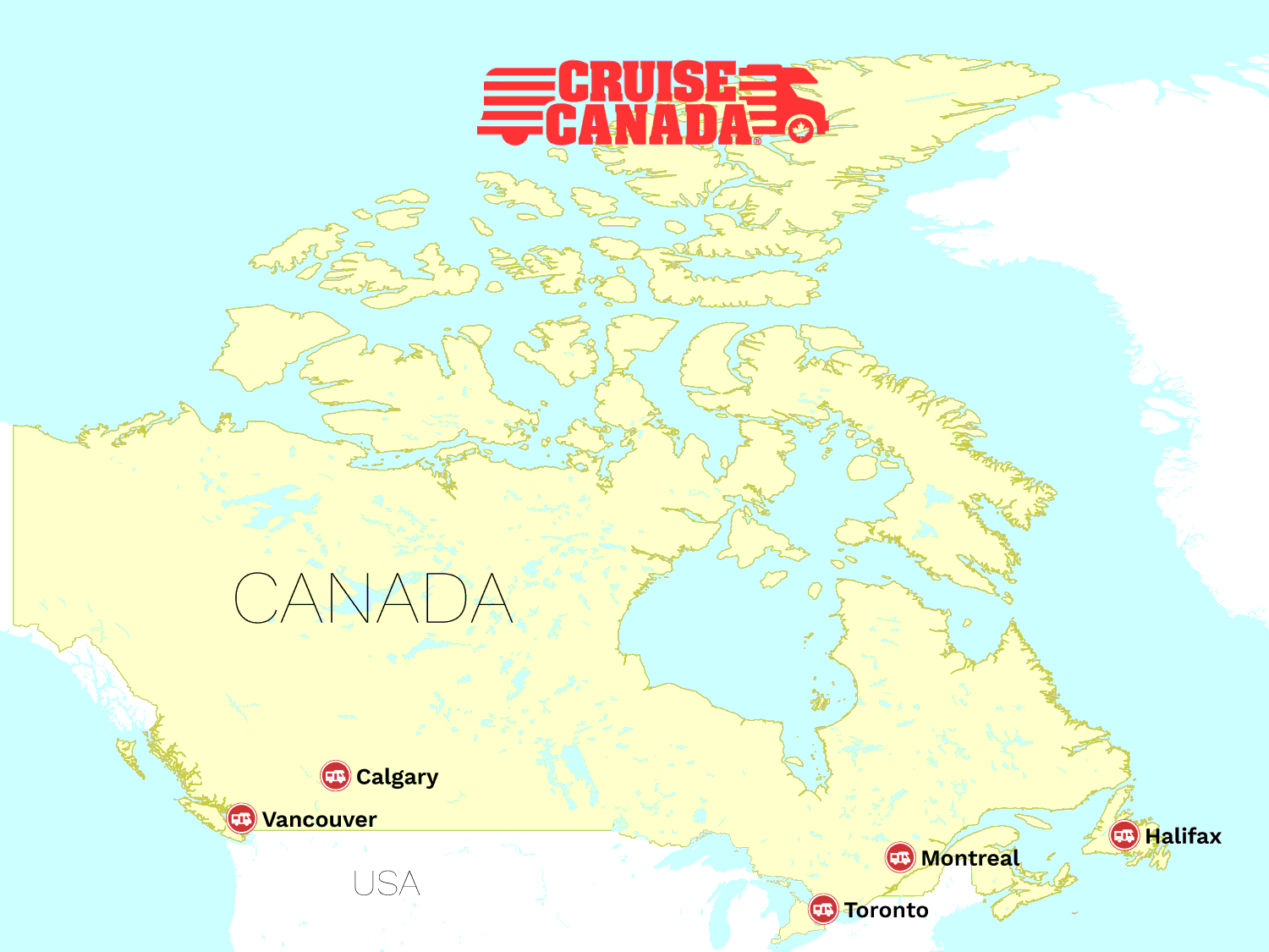 Cruise Canada stationer