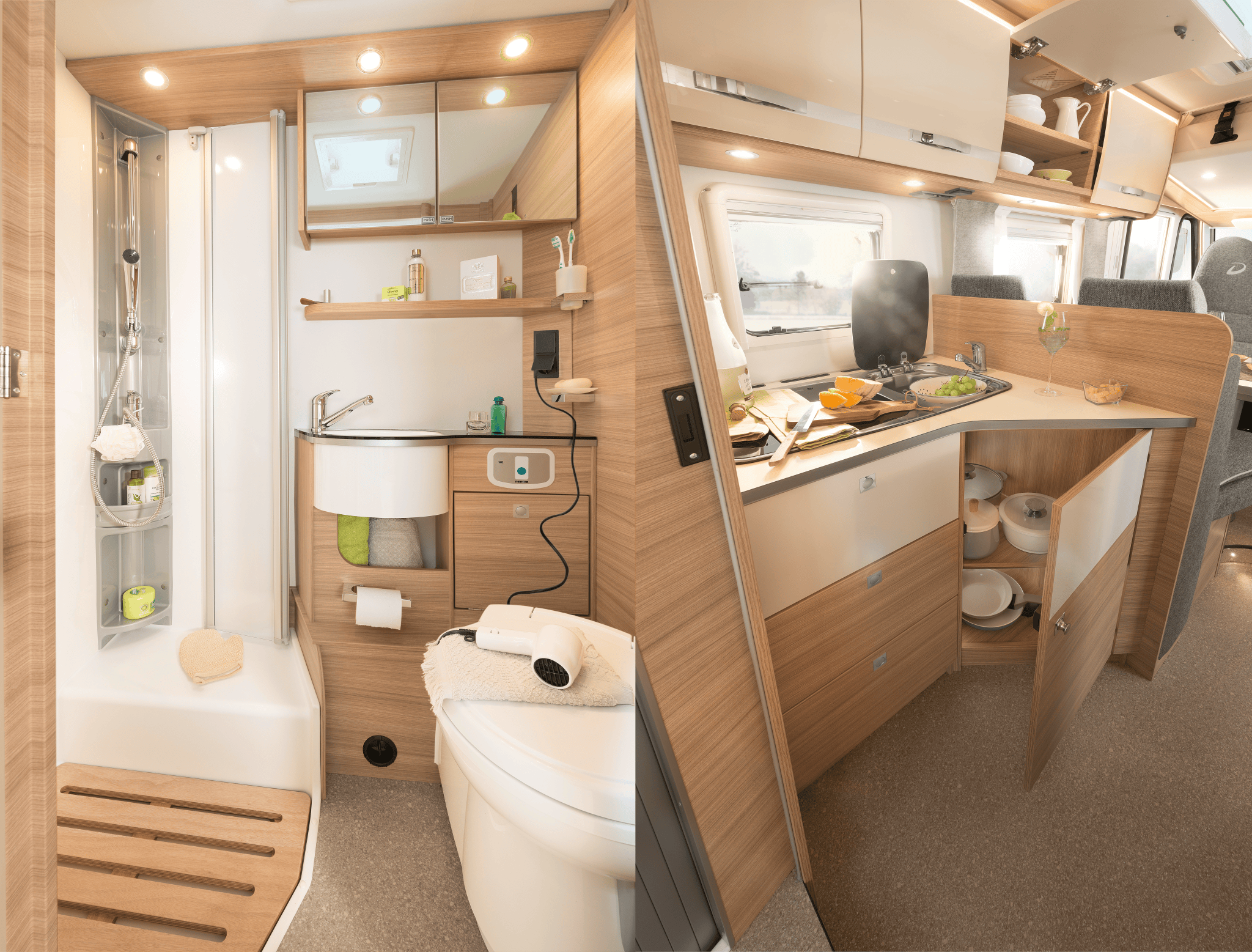Compact Luxury bad og køkken