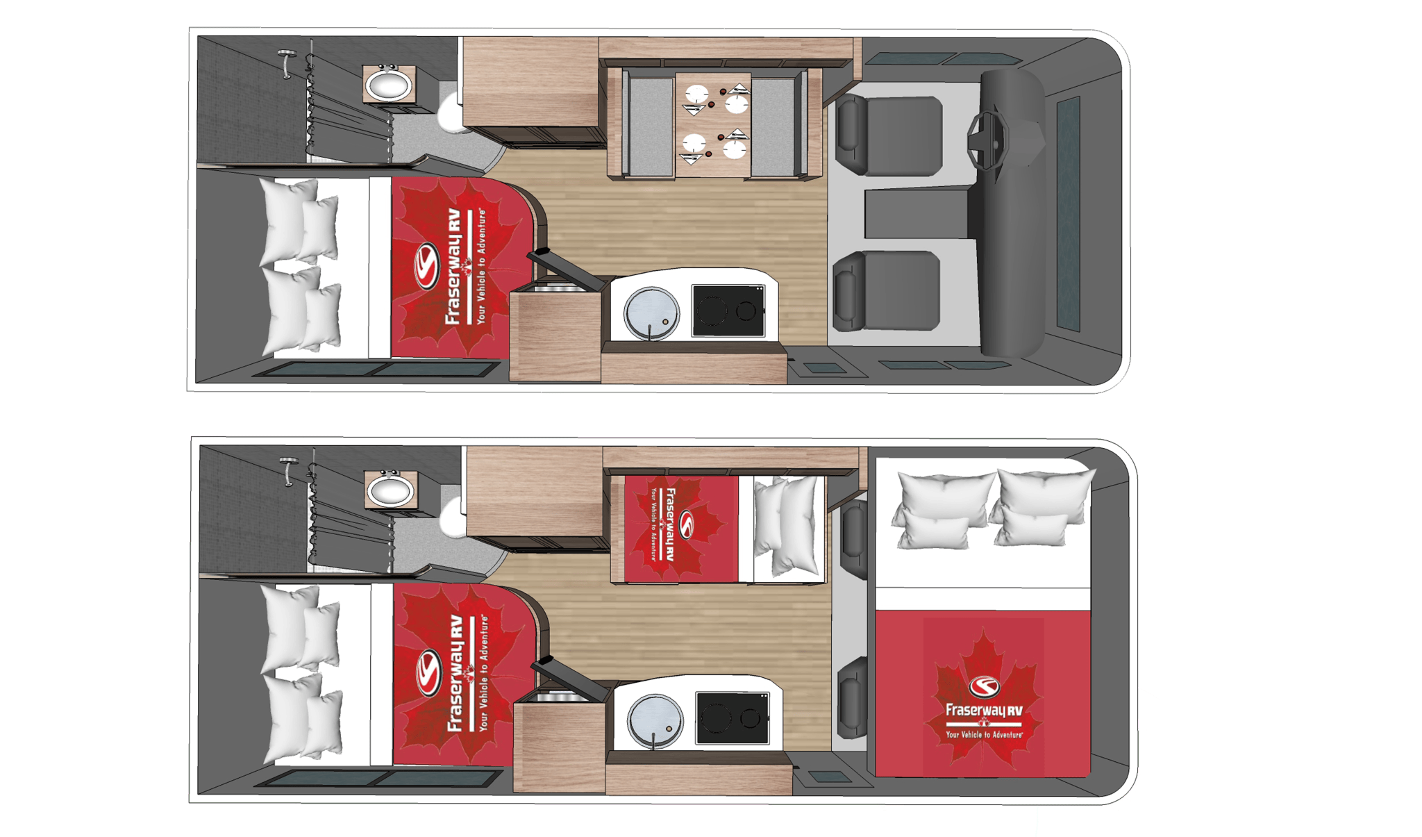 Fraserway C Medium indretning