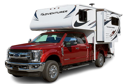 Truck Camper Slide Dinette fritlagt