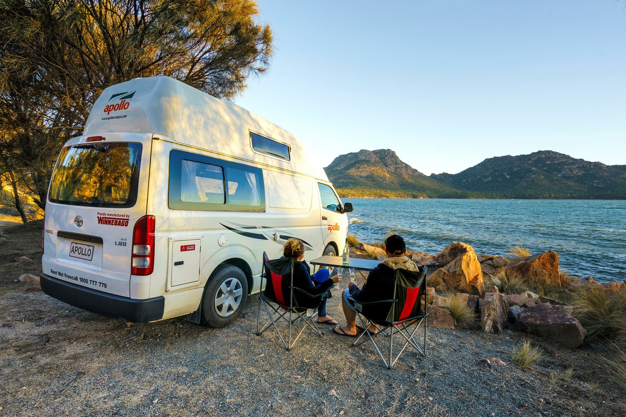 HiTop camper fra Apollo Australien