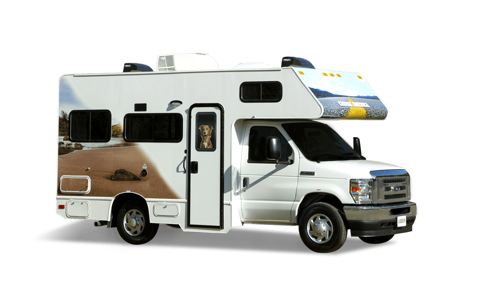 Cruise America C21 autocamper Fritlagt