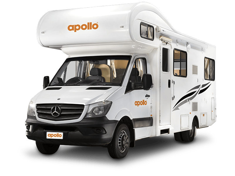 Apollo Euro Camper Australien 4 personer Fritlagt