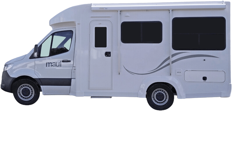 Cascade autocamper fra Maui Fritlagt