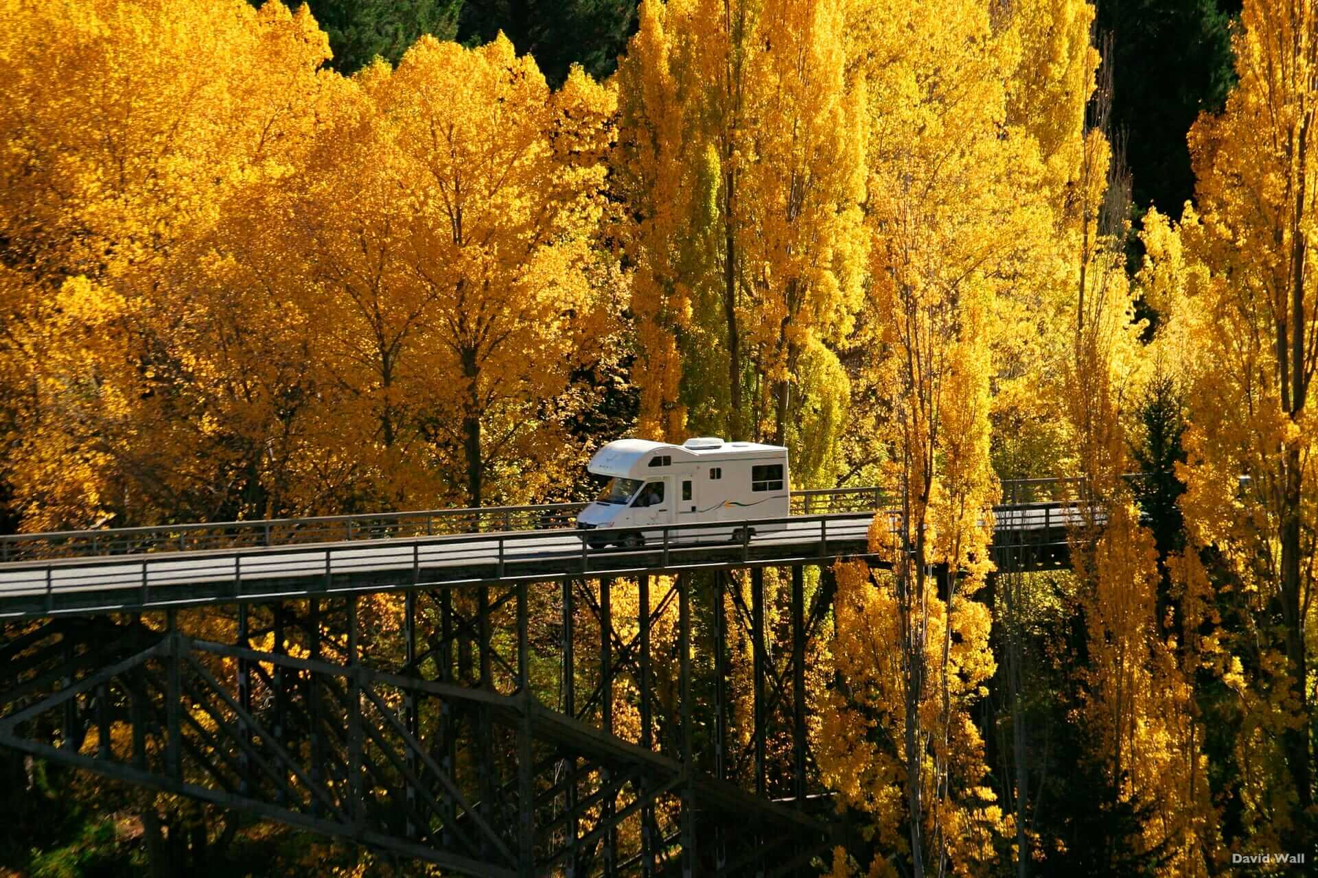 Victoria Bridge på vej mod Arrowtown