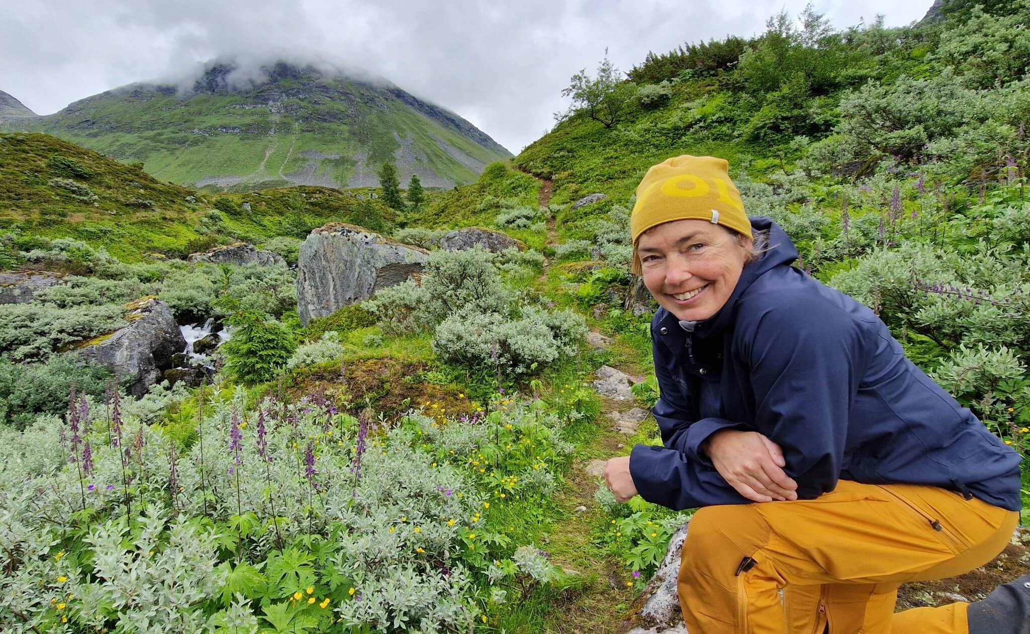 På vej mod Mjølvatnet - En tur på ca. 2 timer