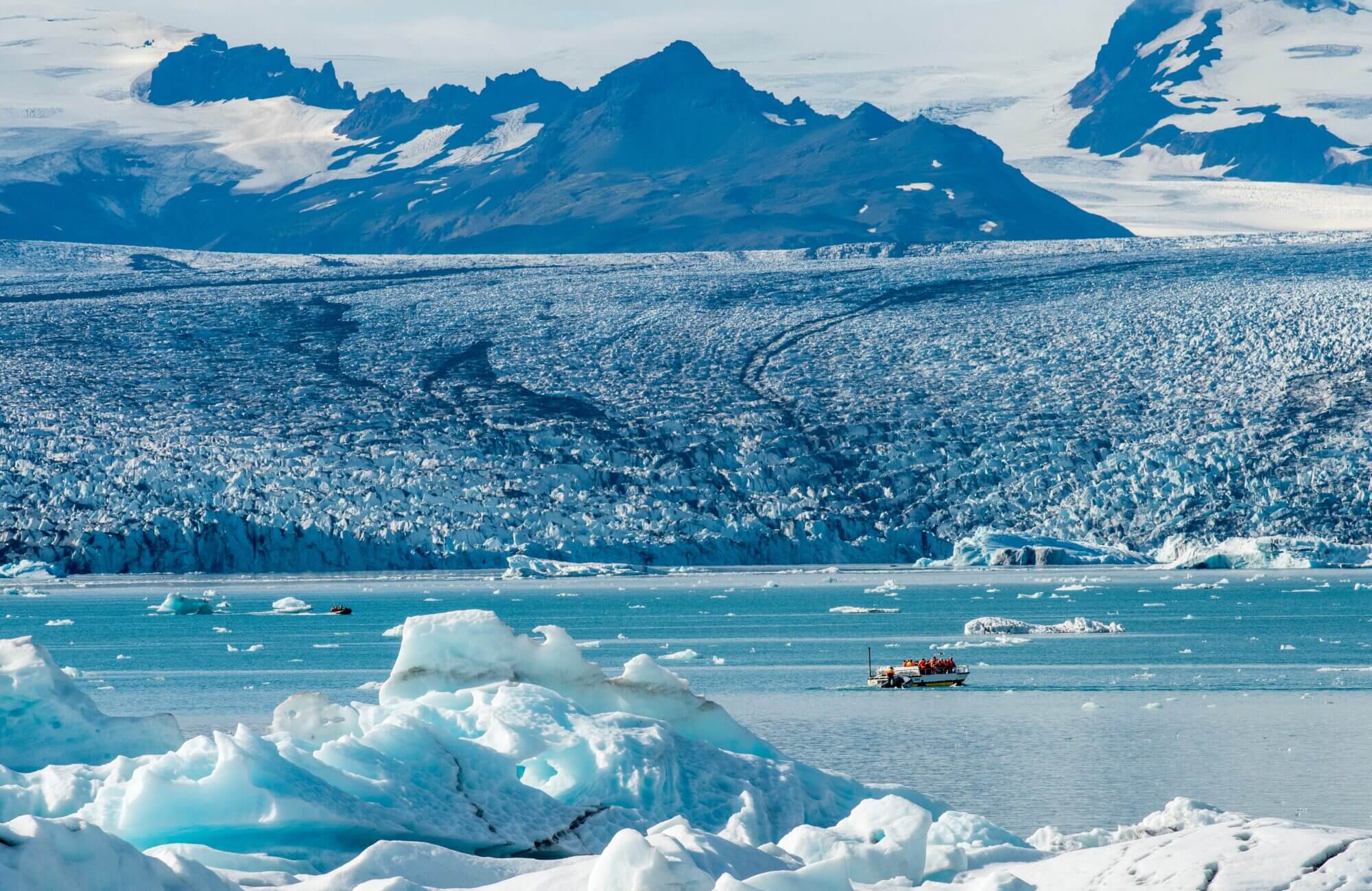 Vatnajökull National Park i vinterklæder