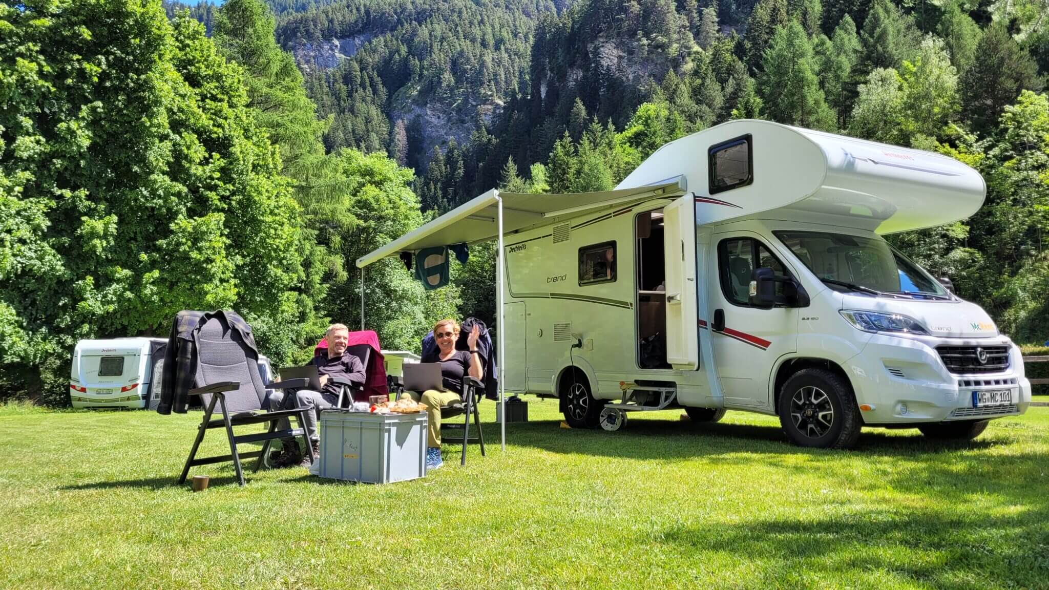 Autocampers.dk i Schweiz i en Family Plus fra McRent (1)